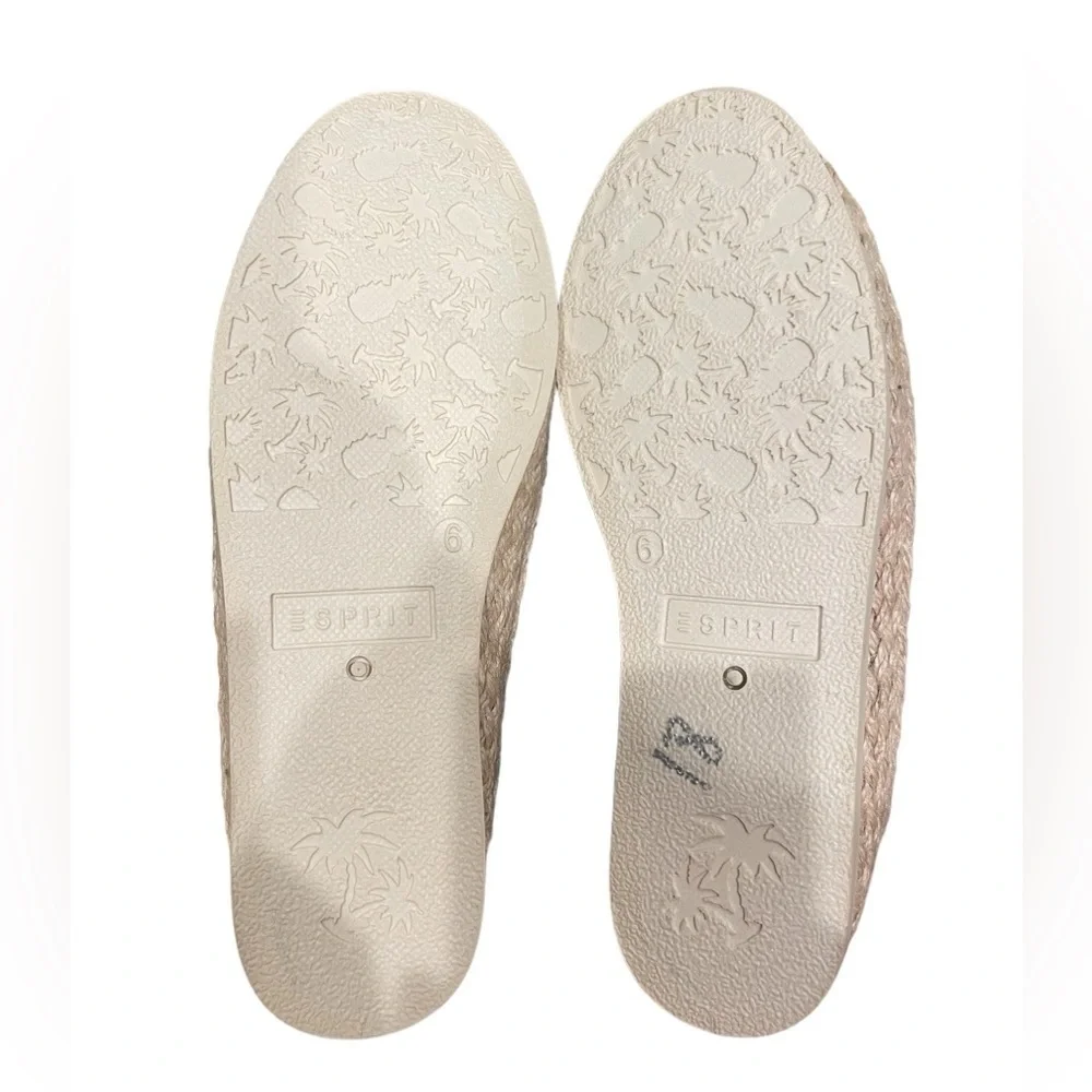 Espirit Emilia Sueded Textile Upper Espadrille Shoes